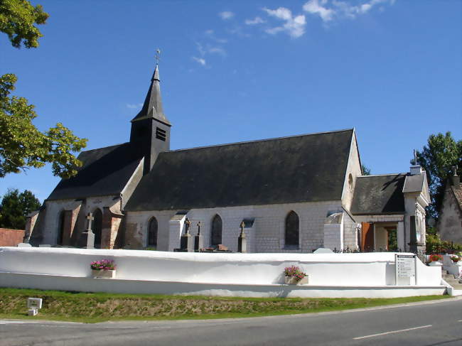 L'église Saint-Léger - Recques-sur-Course (62170) - Pas-de-Calais