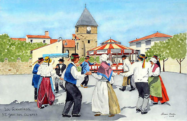 Groupe folklorique « Lou Gorneïros » - Saint-Jean-des-Ollières (63520) - Puy-de-Dôme