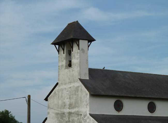 Clocher de l'église d'Abère - Abère (64160) - Pyrénées-Atlantiques