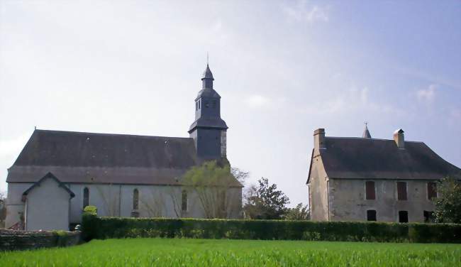 L'église Saint-Jean-Baptiste - Abos (64360) - Pyrénées-Atlantiques