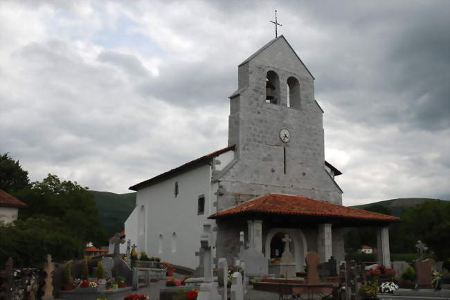 L'église de l'Assomption - Ainhice-Mongelos (64220) - Pyrénées-Atlantiques