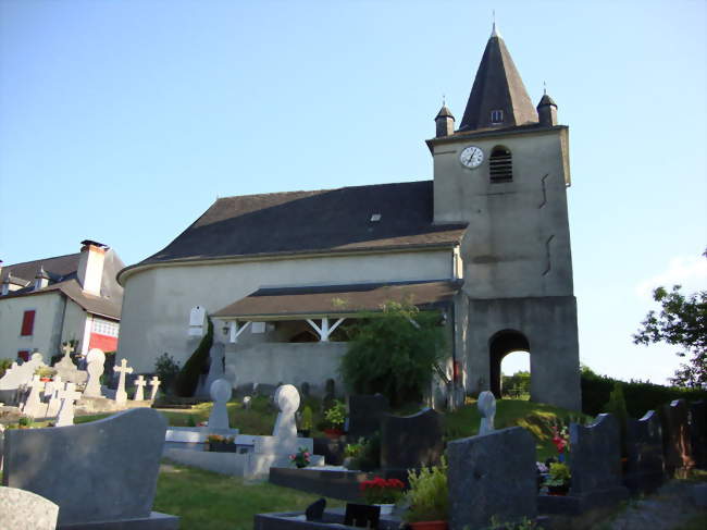 L'église d'Alos - Alos-Sibas-Abense (64470) - Pyrénées-Atlantiques