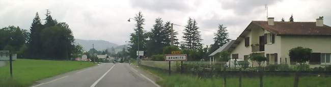 Entrée dans Aramits - Aramits (64570) - Pyrénées-Atlantiques