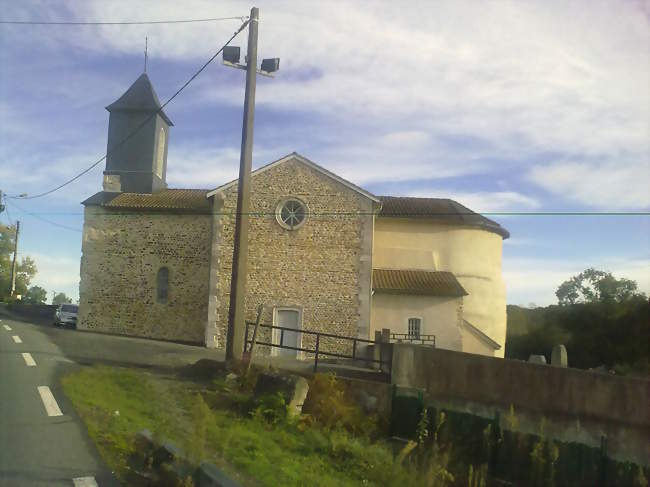 L'église Saint-Pierre - Argagnon (64300) - Pyrénées-Atlantiques