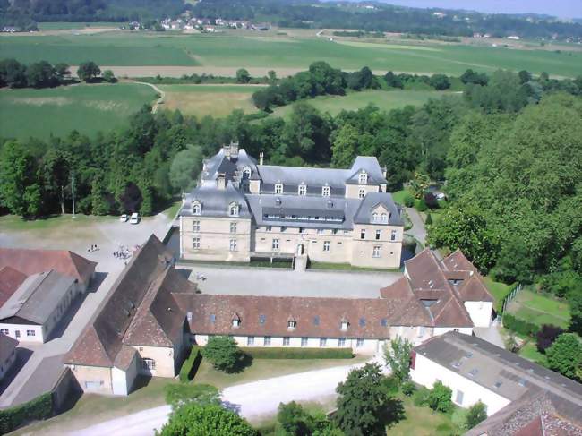 Le château d'Audaux dit de Gassion - Éts scolaires mixtes Sainte-Bernadette - Audaux (64190) - Pyrénées-Atlantiques
