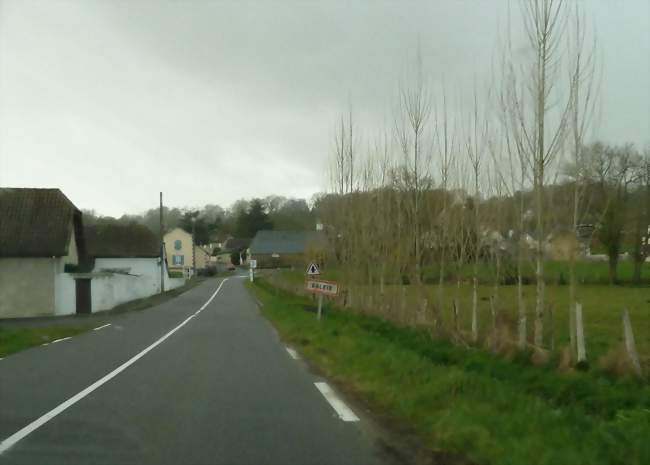 L'entrée du village - Baleix (64460) - Pyrénées-Atlantiques
