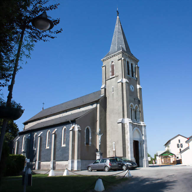 L'église Saint-Pierre - Buros (64160) - Pyrénées-Atlantiques