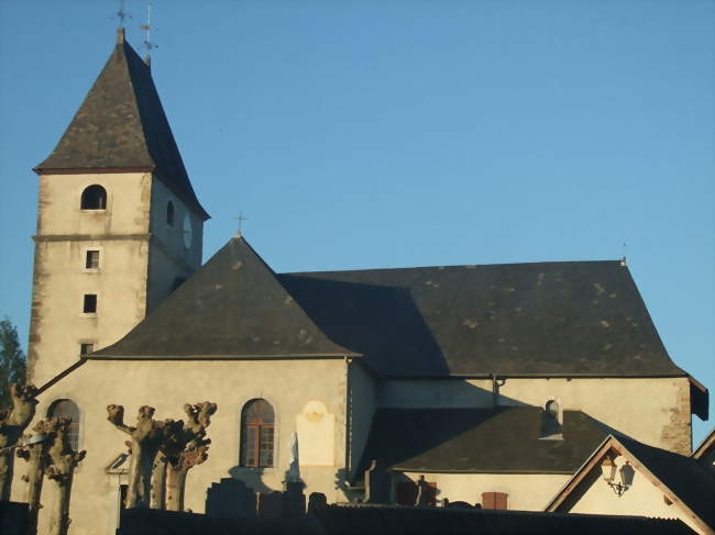 L'église Saint-Pierre - Eysus (64400) - Pyrénées-Atlantiques