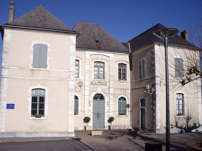 La mairie de Ger - Ger (64530) - Pyrénées-Atlantiques