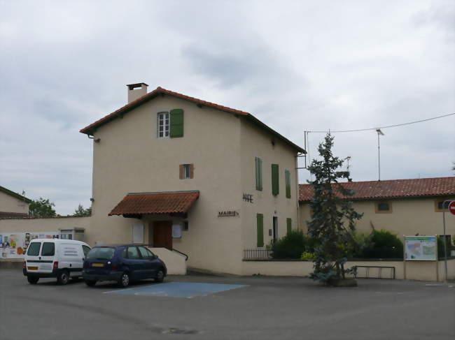 La mairie - Lahontan (64270) - Pyrénées-Atlantiques