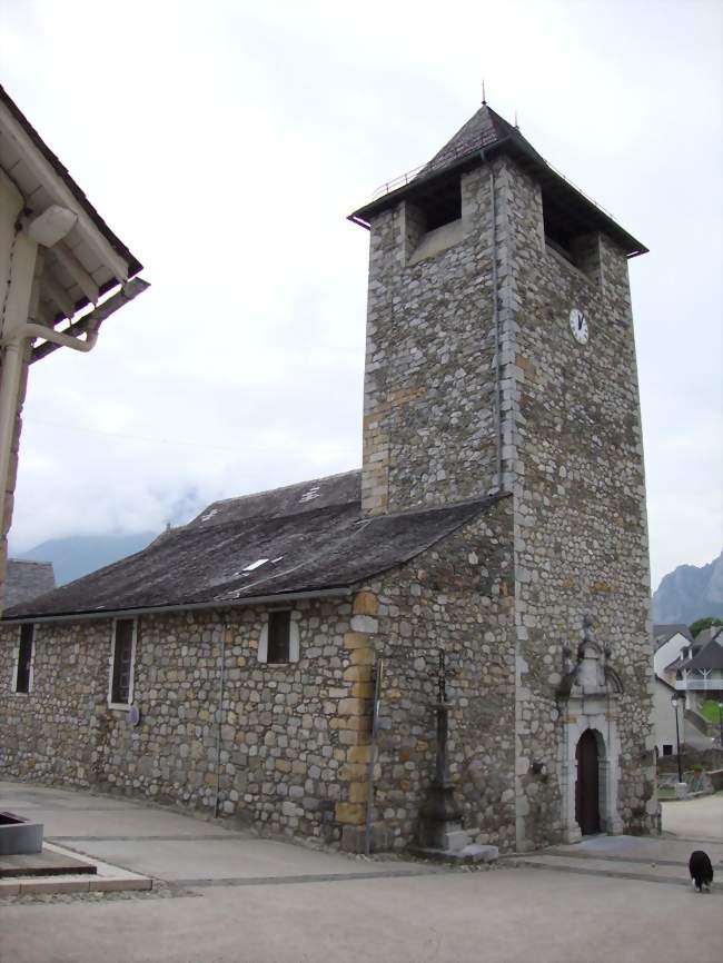 L'église Saint-Étienne - Osse-en-Aspe (64490) - Pyrénées-Atlantiques