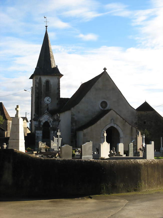 Léglise Notre-Dame-de-lAssomption - Ossenx (64190) - Pyrénées-Atlantiques