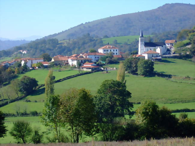 Vue d'Ostabat - Ostabat-Asme (64120) - Pyrénées-Atlantiques