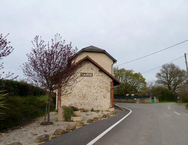 La mairie de Ribarrouy - Ribarrouy (64330) - Pyrénées-Atlantiques