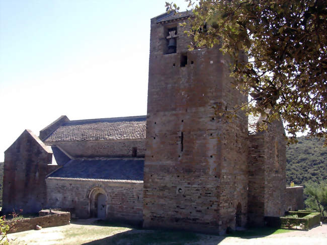 L'église et le prieuré de Serrabonne - Boule-d'Amont (66130) - Pyrénées-Orientales