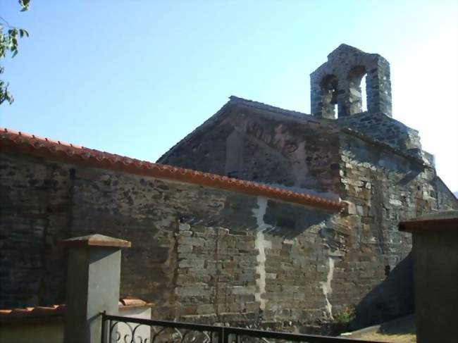 L'église Saint-Martin - Casefabre (66130) - Pyrénées-Orientales