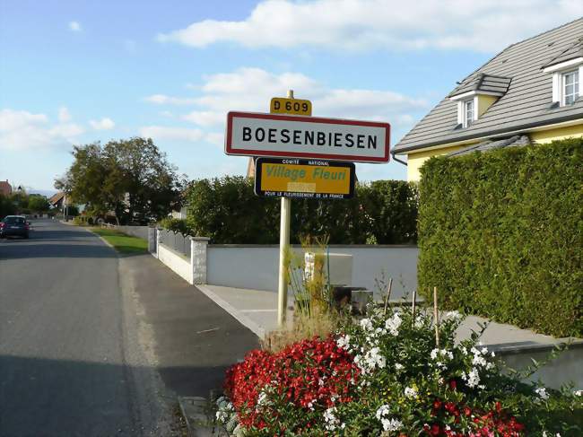 Entrée du village de Boesenbiesen - Bsenbiesen (67390) - Bas-Rhin