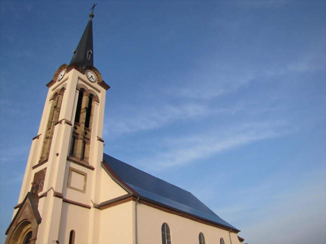 L'église Saint-Pancrace - Griesheim-sur-Souffel (67370) - Bas-Rhin