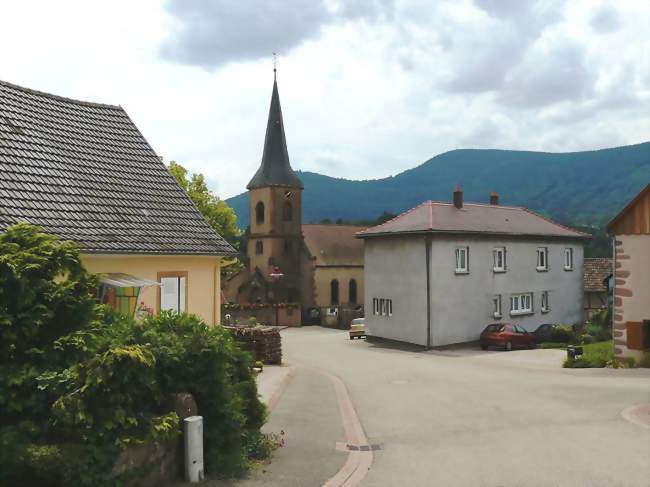 Le centre du village - Saint-Maurice (67220) - Bas-Rhin