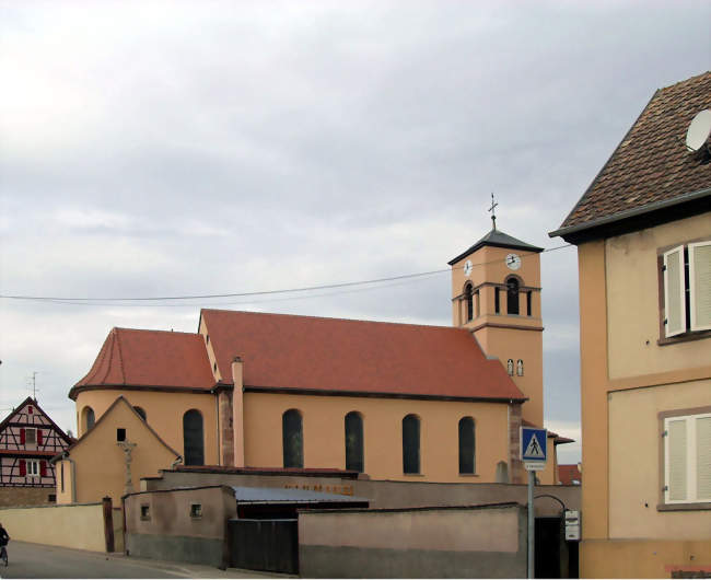 L'église Saint-Martin - Sand (67230) - Bas-Rhin