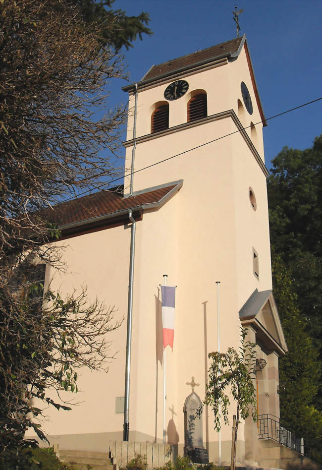 L'église Saint-Michel - Biederthal (68480) - Haut-Rhin