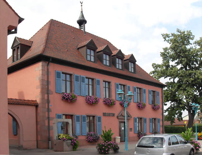La mairie - Bollwiller (68540) - Haut-Rhin