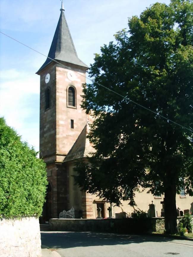 L'église - Eglingen (68720) - Haut-Rhin
