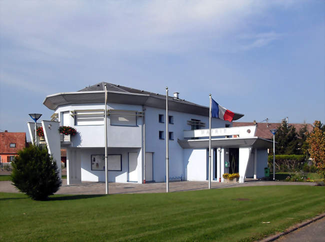 La mairie - Hettenschlag (68600) - Haut-Rhin