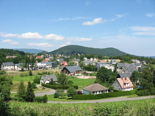 La Place, partie haute du village - Labaroche (68910) - Haut-Rhin