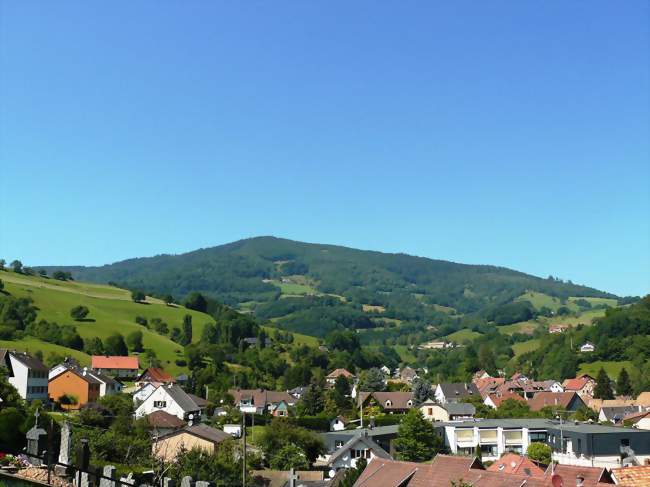 Village vers le nord-ouest - Lapoutroie (68650) - Haut-Rhin