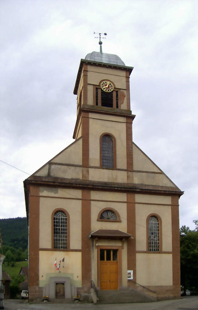 L'église Saint-Jean-Baptiste - Mollau (68470) - Haut-Rhin