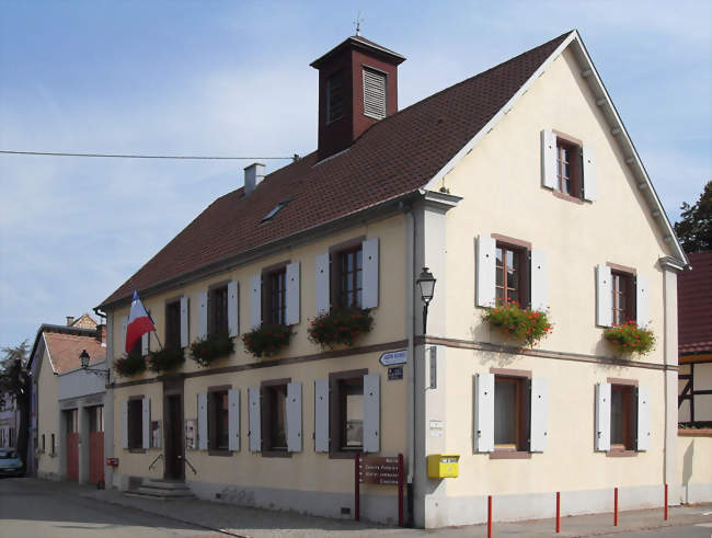 La mairie - Sundhoffen (68280) - Haut-Rhin