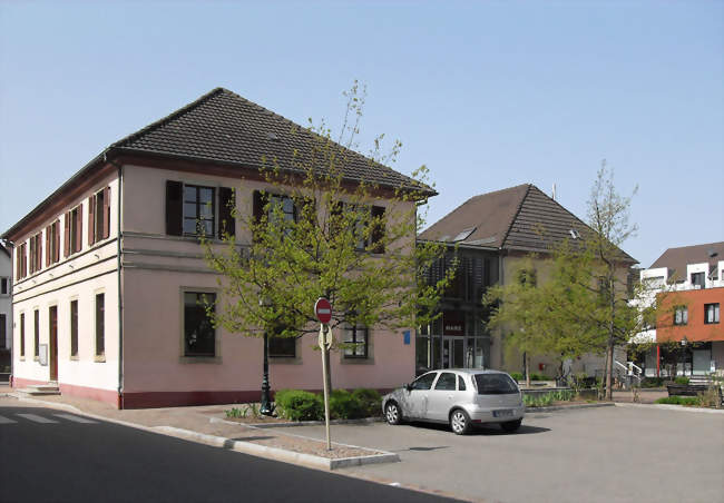La mairie - Zillisheim (68720) - Haut-Rhin