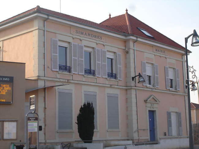 La mairie - Simandres (69360) - Rhône