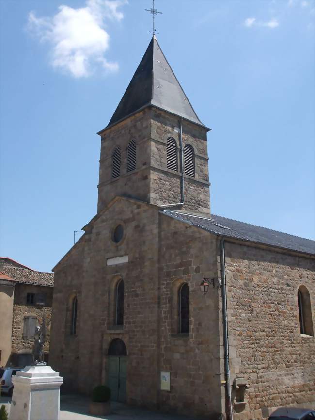 L'église du Saint-Sacrement - Arlebosc (07410) - Ardèche