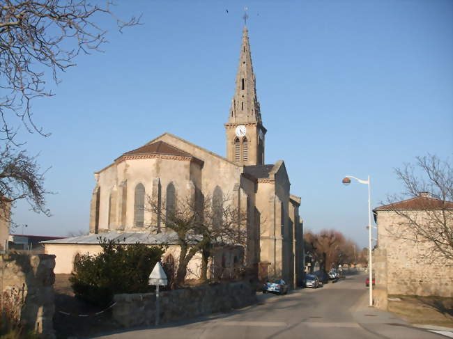 L'église Saint-Martin - Colombier-le-Vieux (07410) - Ardèche