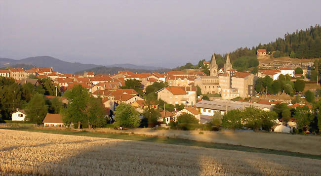 Vue générale du village - Lalouvesc (07520) - Ardèche