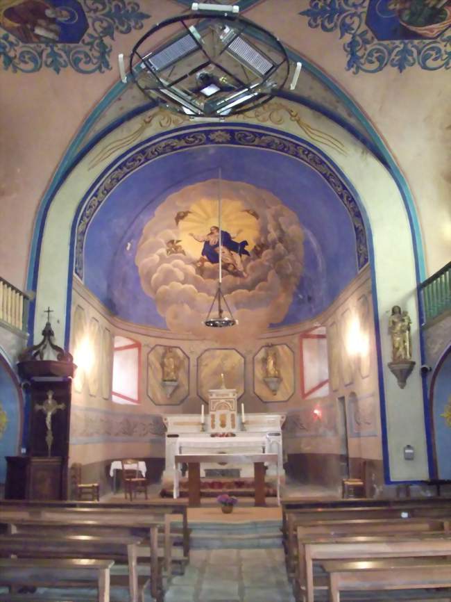 Le chur de l'église Saint-Andéol - Saint-Andéol-de-Vals (07600) - Ardèche