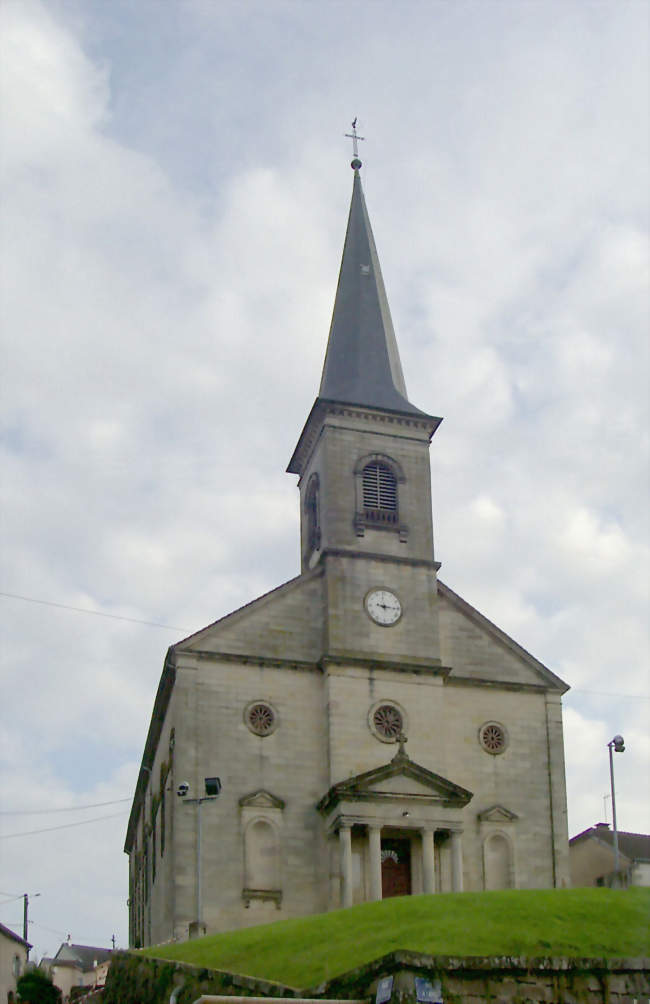 L'église de la Décollation-de-Saint-Jean-Baptiste - Aillevillers-et-Lyaumont (70320) - Haute-Saône