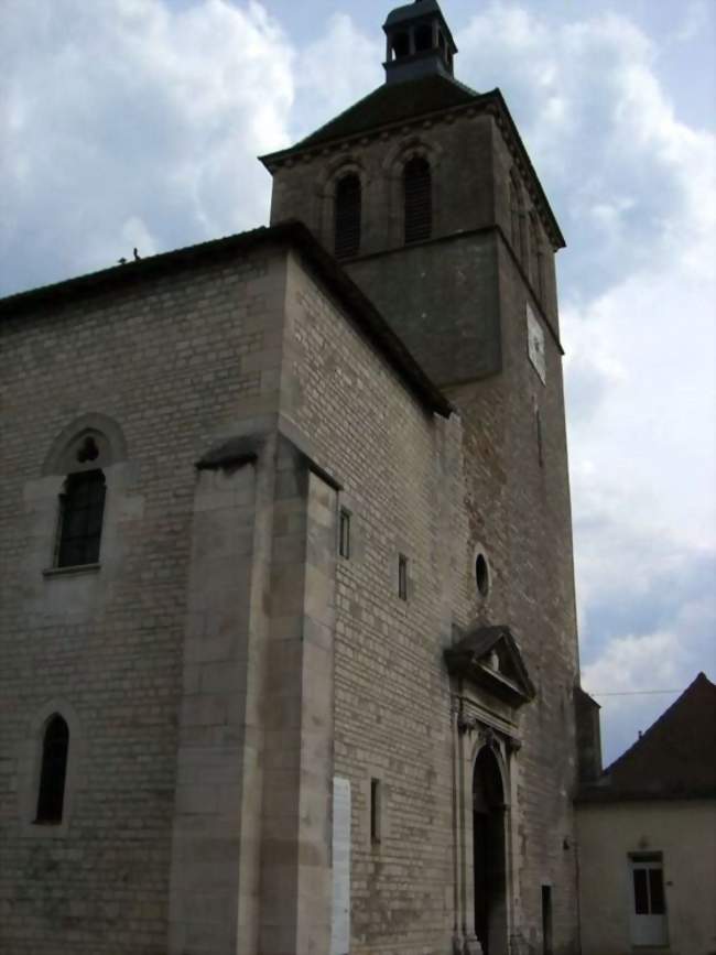 Façade de l'église - Saint-Marcel (71380) - Saône-et-Loire