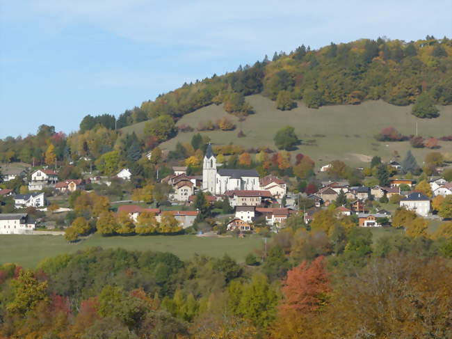 La Chapelle-Blanche vue depuis la colline Bramefarine - La Chapelle-Blanche (73110) - Savoie