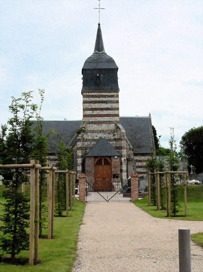 L'église Saint-Amand - Ancretteville-sur-Mer (76540) - Seine-Maritime