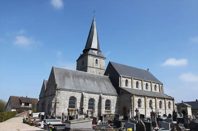 Église d'Angiens - Angiens (76740) - Seine-Maritime
