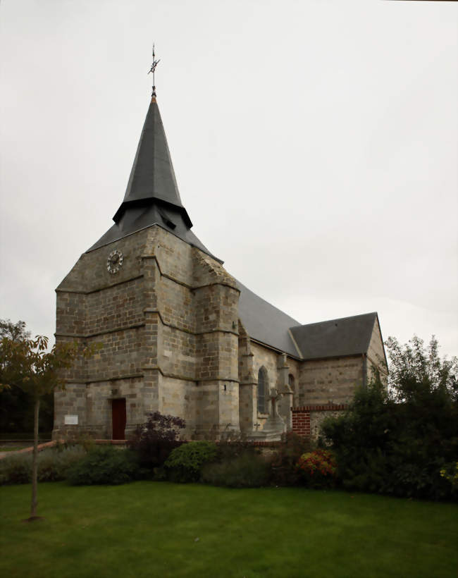 Église Saint-André, Saint-Côme, Saint-Damien - Auberville-la-Manuel (76450) - Seine-Maritime