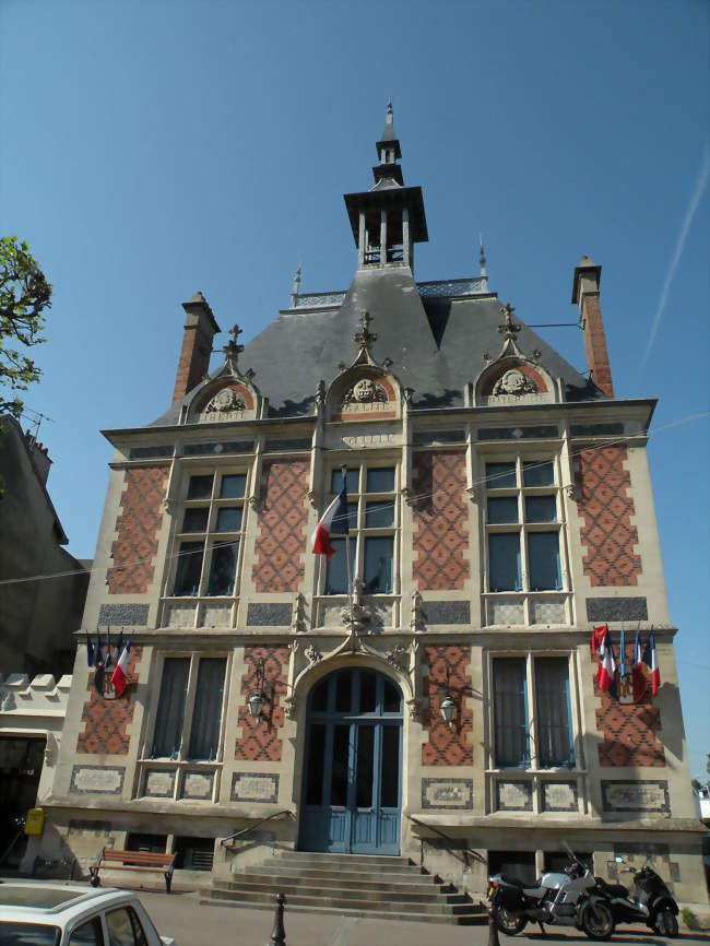 L'hôtel de ville, inauguré le 18 juin 1911 - Montivilliers (76290) - Seine-Maritime