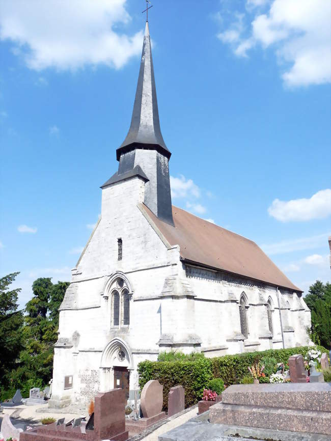 L'église Saint-Jacques - Moulineaux (76530) - Seine-Maritime
