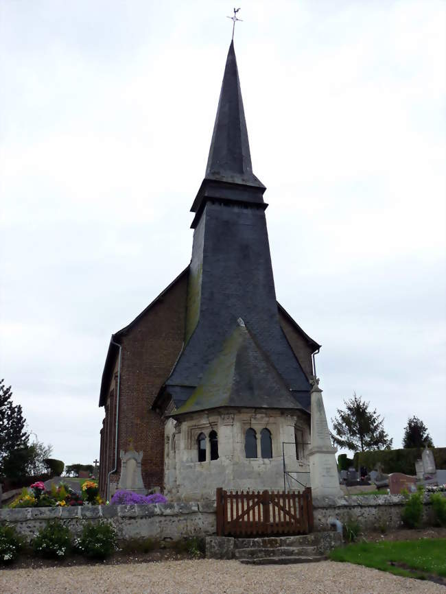 L'église Saint-Denis - Rebets (76750) - Seine-Maritime