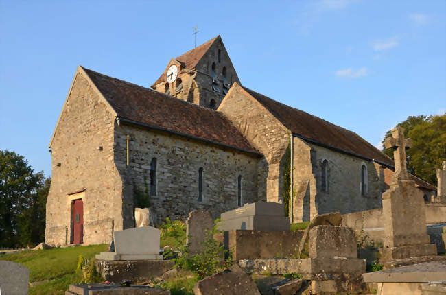 L'église Saint-Martin - Montmachoux (77940) - Seine-et-Marne