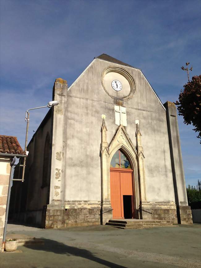 L'église Sainte-Radegonde - Vausseroux (79420) - Deux-Sèvres