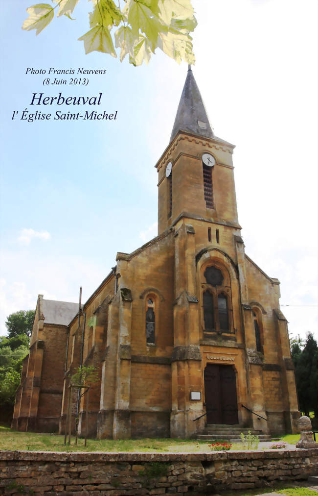 Eglise Saint-Michel - Herbeuval (08370) - Ardennes